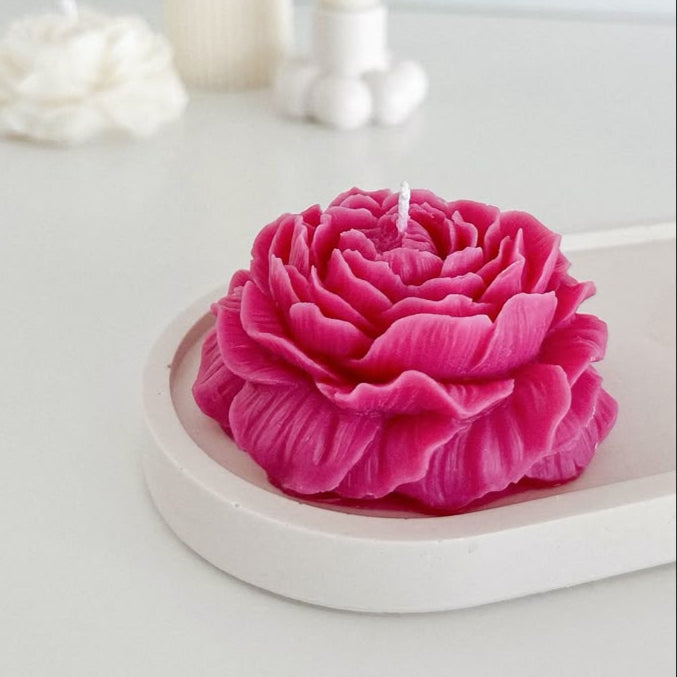 Rose Candle-Ideal for Gift | Home Decor | Diwali Puja | Office Decor