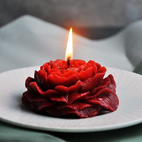 Rose Candle-Ideal for Gift | Home Decor | Diwali Puja | Office Decor