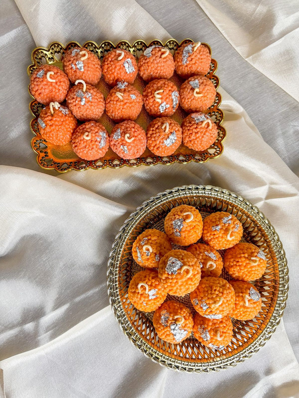 Motichoor Laddu Candle [Set of 4, 6, 8]